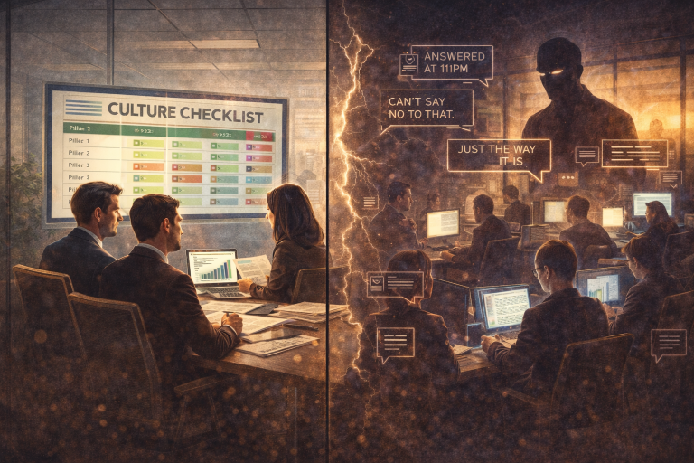 Why Culture Audits Fail: How to Measure Shadow Culture Beyond the Checklist