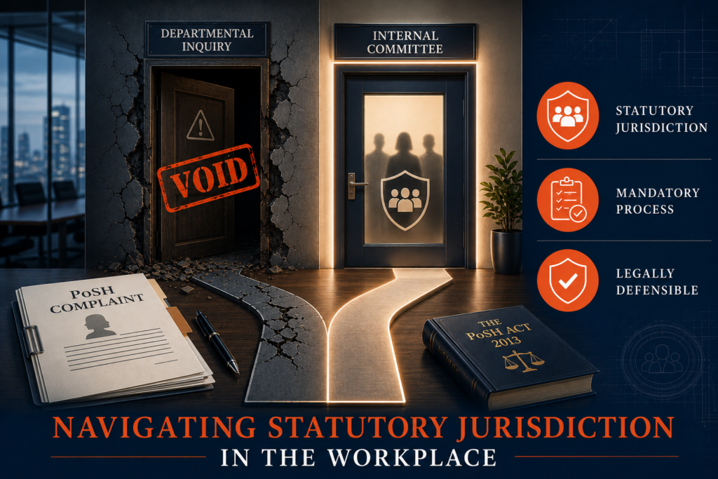 The Departmental Inquiry Trap: Why Bypassing The IC is Legally Void Under the PoSH Act